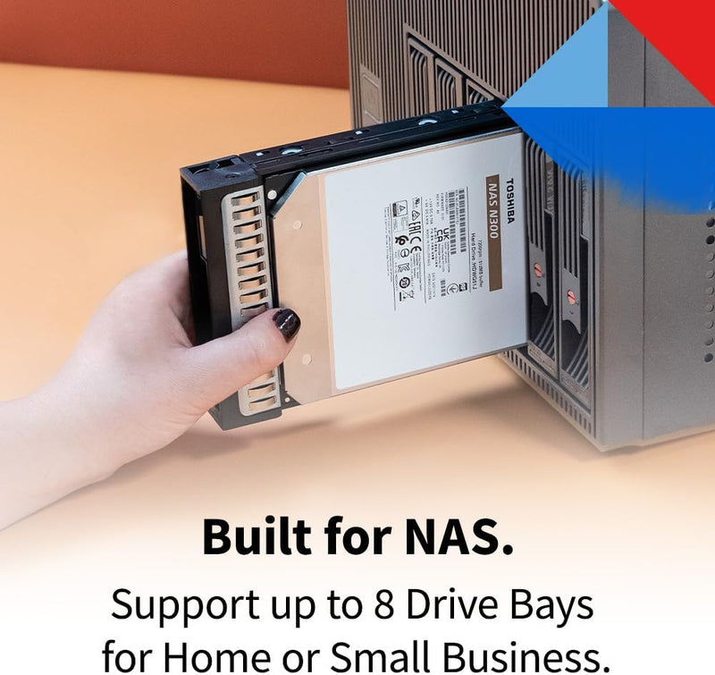 UNIDAD DE ALMACENAMIENTO INTERNA NAS TOSHIBA N300 10TB 3.5
