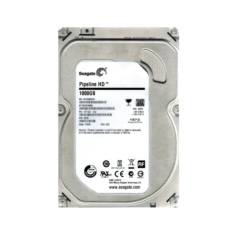 UNIDAD DE ALMACENAMIENTO INTERNA SEAGATE PIPELINE HD 1TB SATA 6.0 GB/S 5900 RPM 3.5