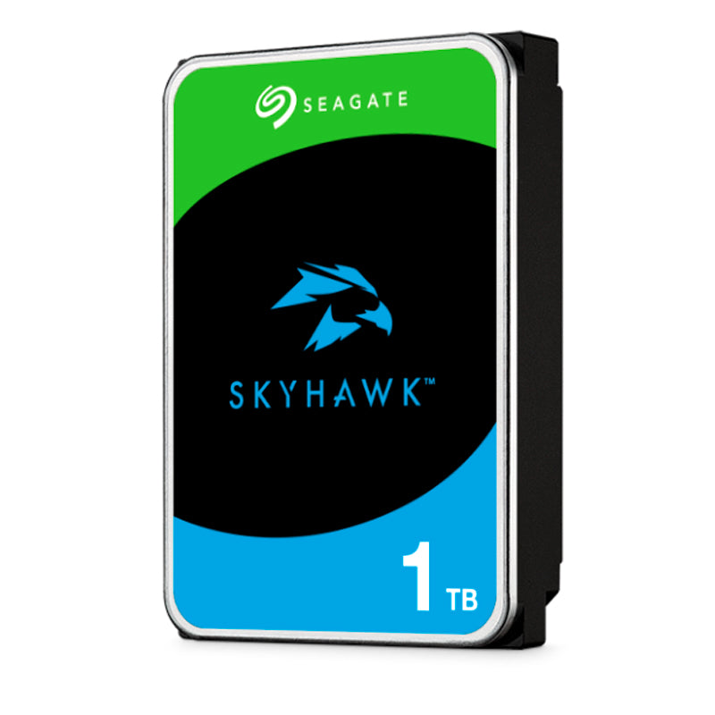 DISCO DURO DE VIGILANCIA SEAGATE SKYHAWK 1TB ST1000VX013, SATA 6Gb/s, 256MB CACHE, FORMATO 3.5