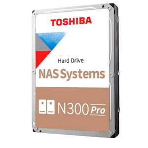 DISCO DURO TOSHIBA N300 PRO NAS: 20TB, SATA 6.0GB/S, 7200RPM, 512MB CACHE, 3.5