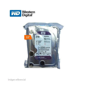 DISCO DURO WESTER DIGITAL WD23PURZ: 2TB PURPURA, CACHÉ 64MB, 5400 RPM, FORMATO 3.5