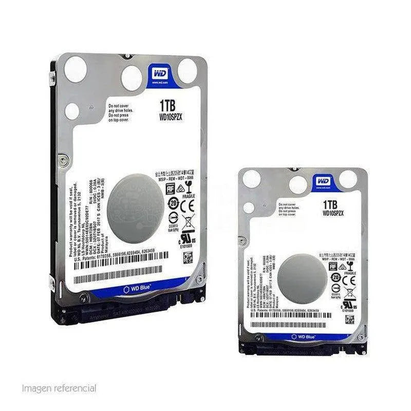 DISCO DURO WESTERN DIGITAL BLUE WD10SPZX: 1TB, SATA 6.0 GB/S, 5400 RPM, 2.5