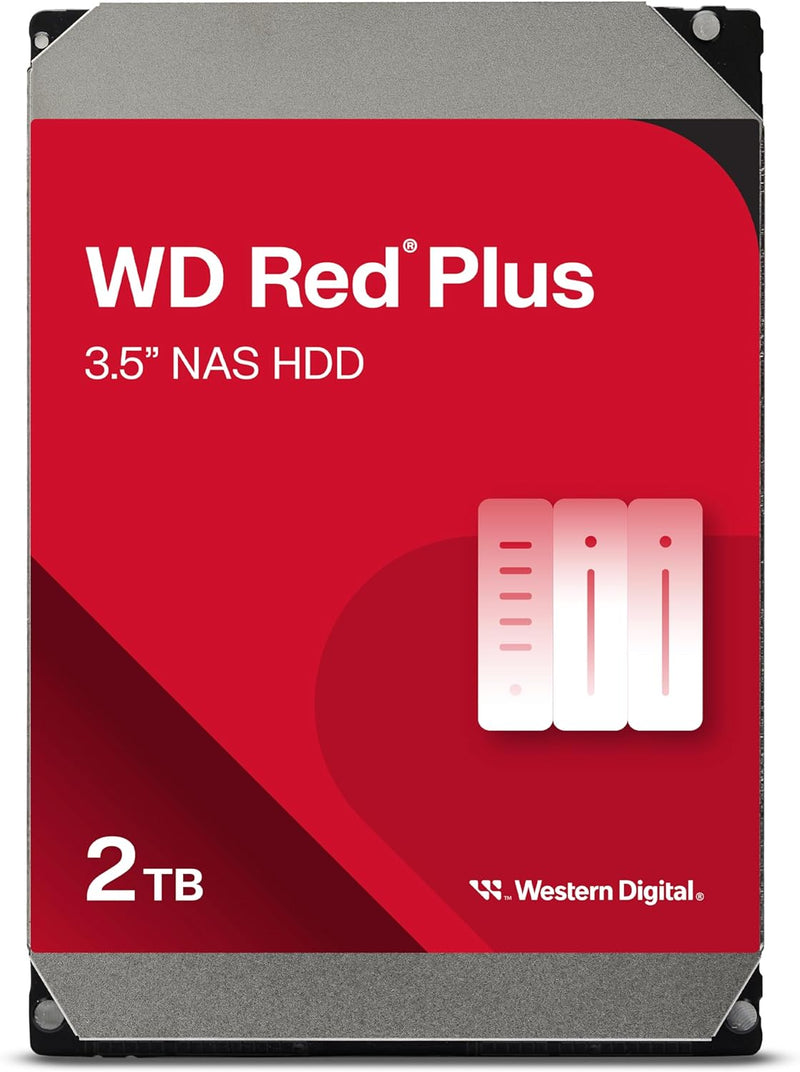 DISCO DURO NAS WESTERN DIGITAL RED PLUS WD20EFPX 2TB SATA 5400RPM 3.5