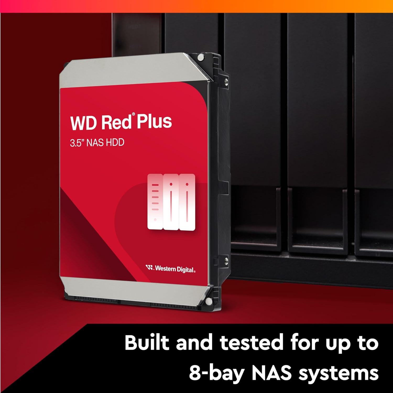 DISCO DURO NAS WESTERN DIGITAL RED PLUS WD20EFPX 2TB SATA 5400RPM 3.5