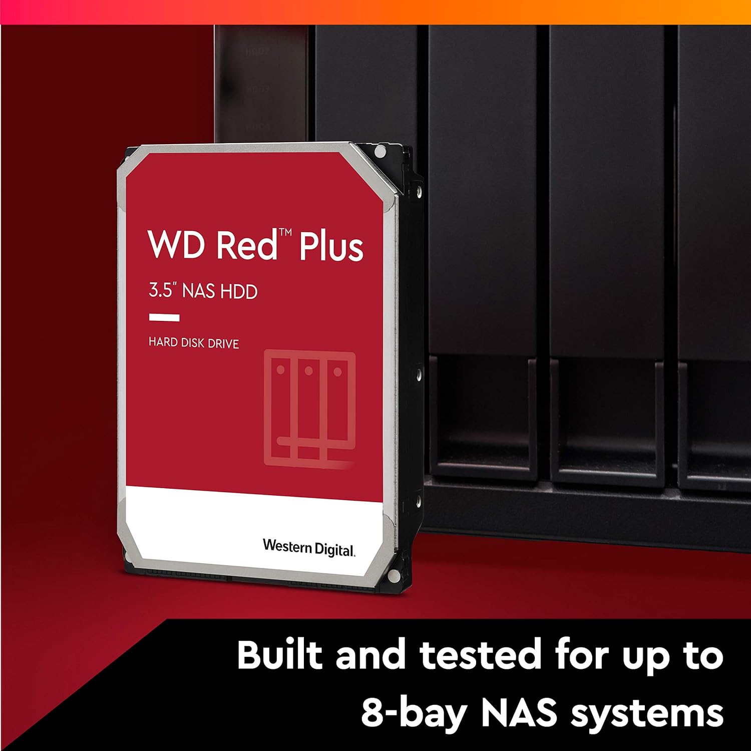DISCO DURO NAS WESTERN DIGITAL RED PLUS WD20EFPX 2TB SATA 5400RPM 3.5