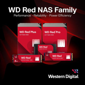 DISCO DURO NAS WESTERN DIGITAL RED PLUS WD20EFPX 2TB SATA 5400RPM 3.5