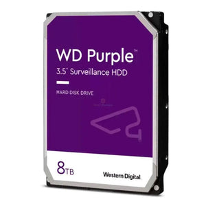 DISCO DURO WESTERN DIGITAL WD PURPLE - 8TB, SATA 6.0 GB/S, 256MB CACHÉ, 5640 RPM, 3.5