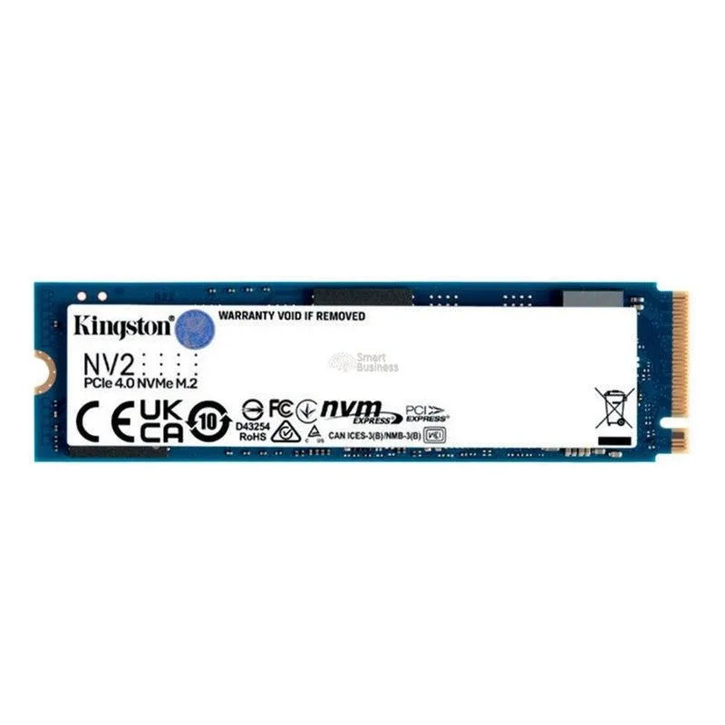 SSD KINGSTON NV2 2TB M.2 PCIe GEN4 NVMe, UNIDAD INTERNA DE ESTADO SÓLIDO PARA PC Y LAPTOP, VELOCIDAD DE LECTURA DE 3500MB/S (SNV2S/2000G)