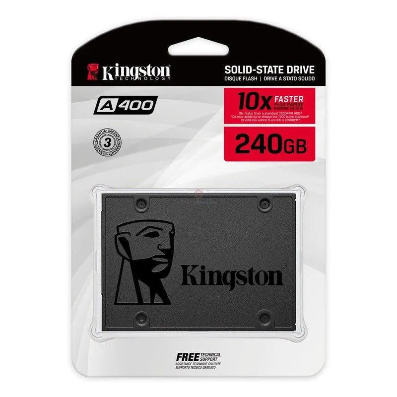 UNIDAD SSD KINGSTON SA400S37/240G - DISCO SÓLIDO SATA 2.5