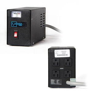 ESTABILIZADOR ELISE IEDA PODER LCR-20 - POTENCIA SÓLIDA DE 2.0 KVA, VOLTAJE DE 220V, 4 TOMAS A 220VAC