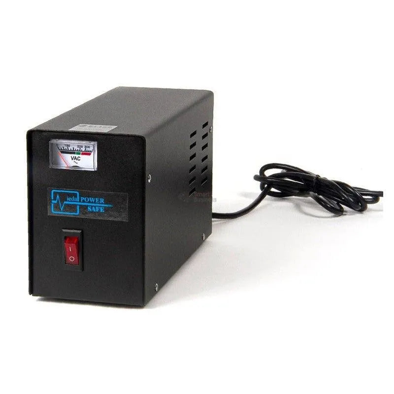 ESTABILIZADOR ELISE IEDA PODER SAFE LCR15-4.5%: SOLIDO, 1.5KVA, 220VAC, 4 TOMAS A 220VAC