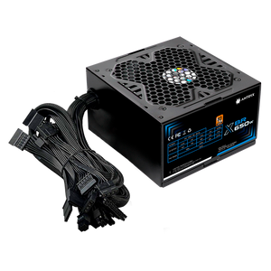 FUENTE DE PODER ANTRYX XBR-650 WHITE 650W 80PLUS BRONZE, EFICIENCIA ENERGÉTICA Y RENDIMIENTO CONFIABLE