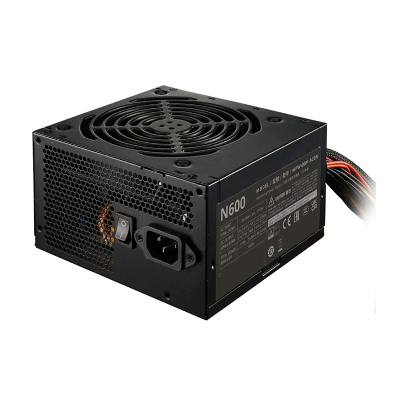 FUENTE DE ALIMENTACIÓN ATX COOLER MASTER ELITE NEX N600 600W 230V CON CABLE A/US (MPW-6001-ACBN-BPH)