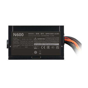 FUENTE DE ALIMENTACIÓN ATX COOLER MASTER ELITE NEX N600 600W 230V CON CABLE A/US (MPW-6001-ACBN-BPH)