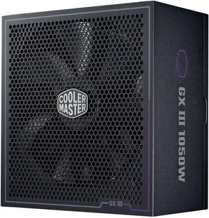 FUENTE DE ALIMENTACIÓN ATX 3.0 MODULAR COOLER MASTER GX3 1050W ORO CON CABLE AMERICANO
