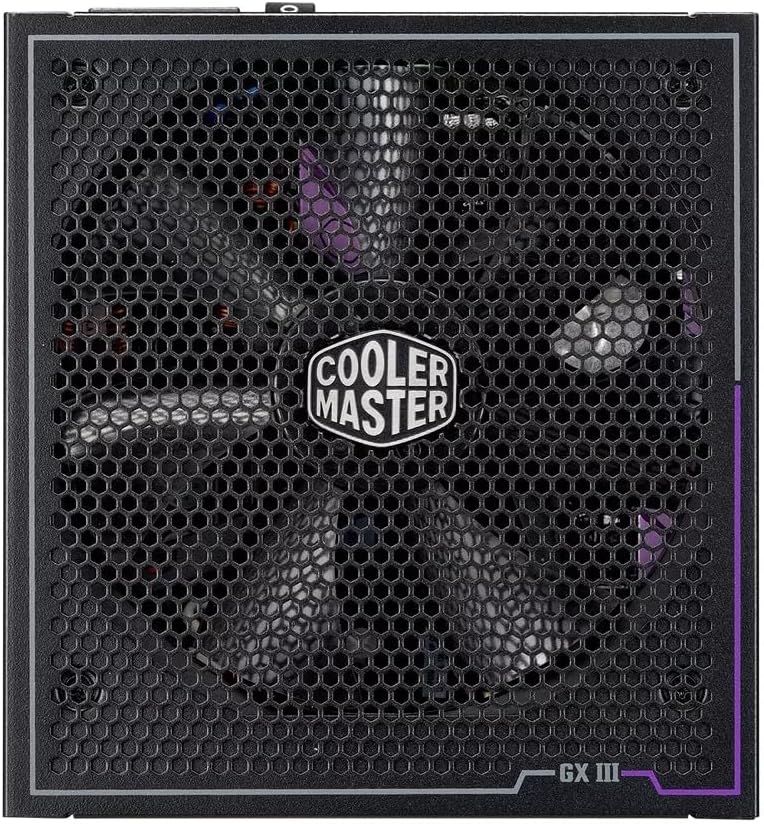 FUENTE DE ALIMENTACIÓN ATX 3.0 MODULAR COOLER MASTER GX3 1050W ORO CON CABLE AMERICANO
