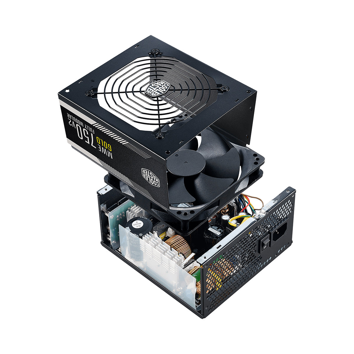 FUENTE DE ALIMENTACIÓN COOLER MASTER MWE GOLD V2 FM 750W CON CERTIFICACIÓN 80 PLUS GOLD Y CONECTOR 12VHPWR