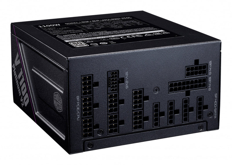FUENTE DE ALIMENTACIÓN COOLER MASTER V PLATINUM V2 1100W ATX 3.1 - EFICIENCIA PLATINUM, MODULAR, ALTO RENDIMIENTO Y FIABILIDAD