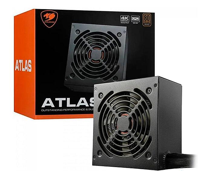 FUENTE DE ALIMENTACIÓN COUGAR ATLAS 650W - EFICIENCIA 80+ BRONZE - VENTILADOR SILENCIOSO - ENTRADA 120/230V AC - SALIDA 12V DC