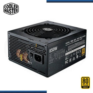 FUENTE DE ALIMENTACIÓN COOLER MASTER MWE GOLD 850W - MODULAR, CERTIFICACIÓN 80 PLUS GOLD