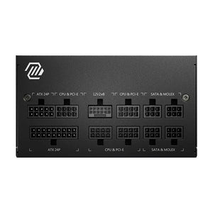 FUENTE DE ALIMENTACIÓN MSI MAG A750GL: 750W, 80 PLUS GOLD, TOTALMENTE MODULAR, ATX, COMPATIBLE CON PCIE5