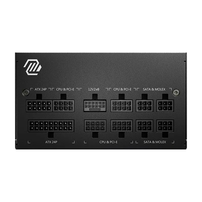 FUENTE DE ALIMENTACIÓN MSI MAG A750GL: 750W, 80 PLUS GOLD, TOTALMENTE MODULAR, ATX, COMPATIBLE CON PCIE5