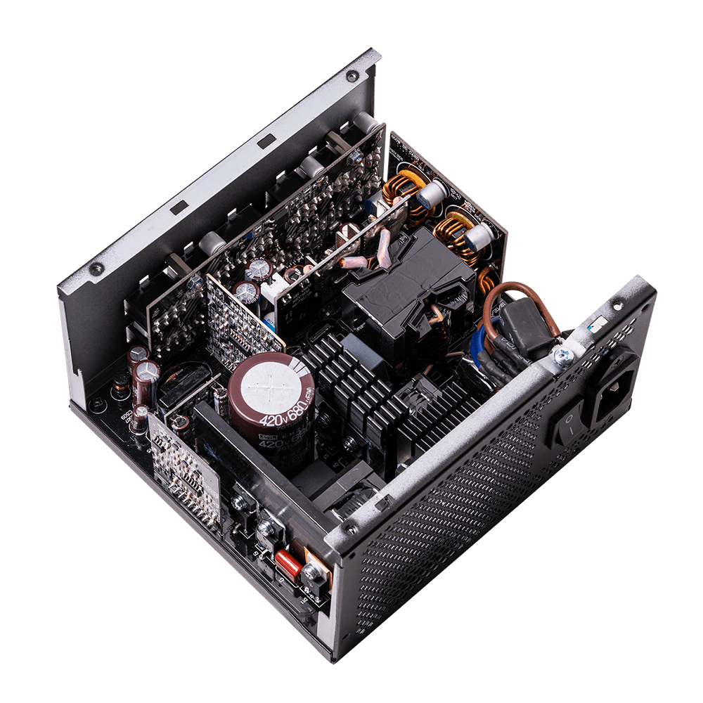 FUENTE DE ALIMENTACIÓN MODULAR XPG CORE REACTOR II 850W 80+ GOLD DE ALTO RENDIMIENTO Y EFICIENCIA