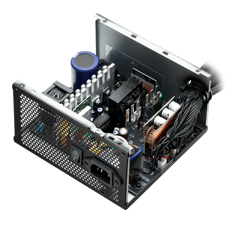 FUENTE DE ALIMENTACIÓN XPG KYBER 750W 80+ GOLD MODELO KYBER750G-BKCUS - EFICIENCIA Y POTENCIA EXCEPCIONALES