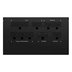 FUENTE DE PODER ATX MODULAR COMPLETA GIGABYTE UD750GM PG5 750W CERTIFICACIÓN 80 PLUS GOLD