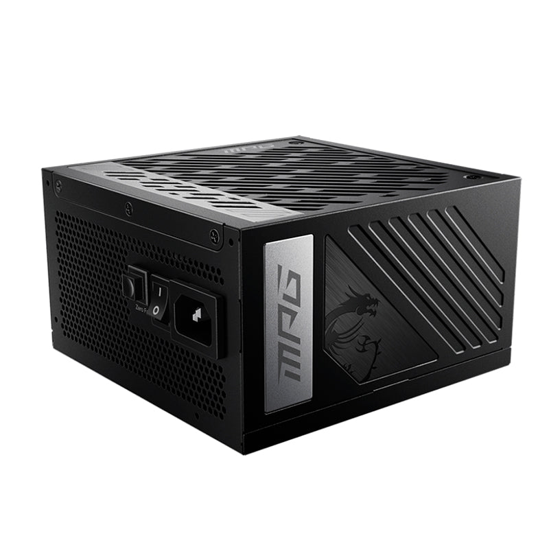 FUENTE DE PODER MODULAR MSI MPG A1000G PCIE5 1000W ATX 80 PLUS GOLD, COLOR NEGRO