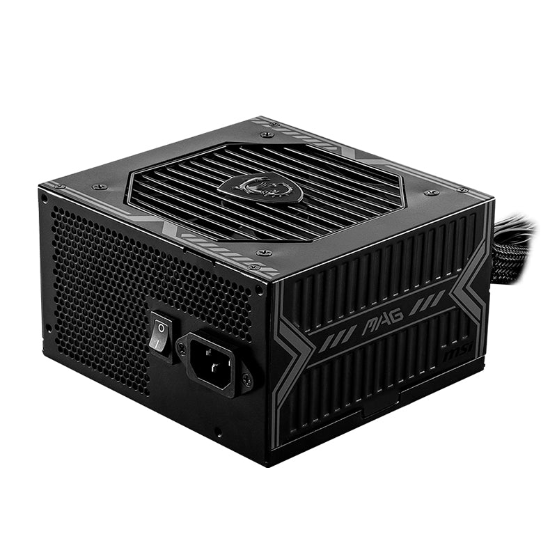 FUENTE DE PODER ATX MSI MAG A550BN 550W CON CERTIFICACIÓN 80 PLUS BRONZE, ALTO RENDIMIENTO Y EFICIENCIA ENERGÉTICA