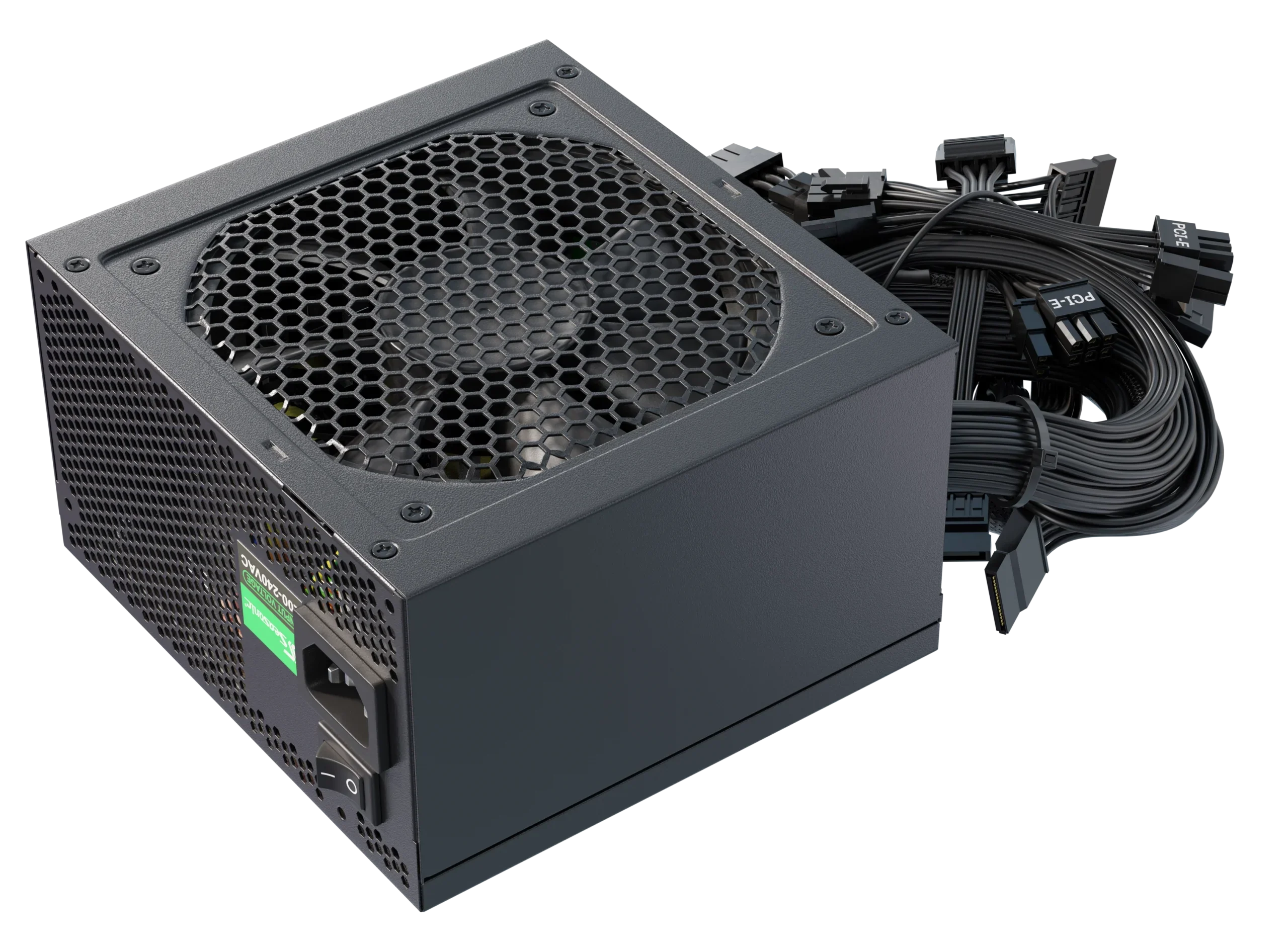 FUENTE DE PODER SEASONIC A12 500W 80PLUS WHITE (SSR-500RA) - EFICIENCIA CERTIFICADA, VENTILADOR SILENCIOSO, DISEÑO COMPACTO