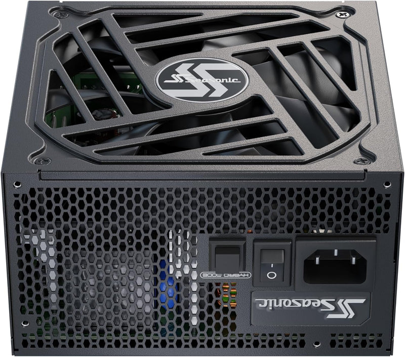 FUENTE DE PODER SEASONIC FOCUS GX-1000W 80PLUS GOLD MODULAR ATX3.0 CON COMPATIBILIDAD PCIE 5.0 (MODELO SSR-1000FX3)