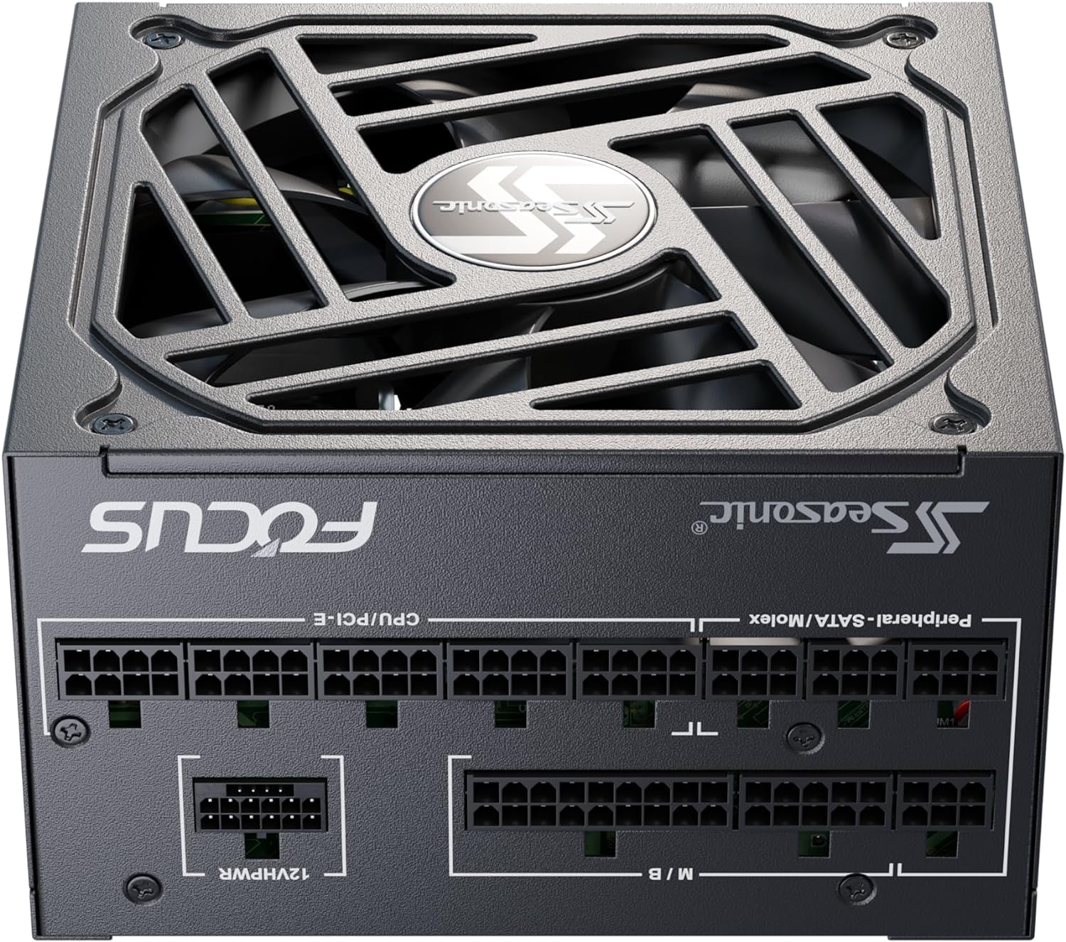 FUENTE DE PODER SEASONIC FOCUS GX-1000W 80PLUS GOLD MODULAR ATX3.0 CON COMPATIBILIDAD PCIE 5.0 (MODELO SSR-1000FX3)