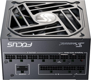 FUENTE DE PODER SEASONIC FOCUS GX-1000W 80PLUS GOLD MODULAR ATX3.0 CON COMPATIBILIDAD PCIE 5.0 (MODELO SSR-1000FX3)