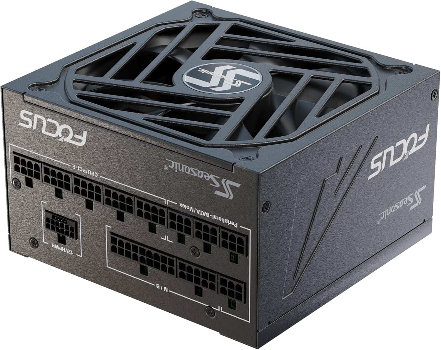FUENTE DE PODER SEASONIC FOCUS GX-1000W 80PLUS GOLD MODULAR ATX3.0 CON COMPATIBILIDAD PCIE 5.0 (MODELO SSR-1000FX3)