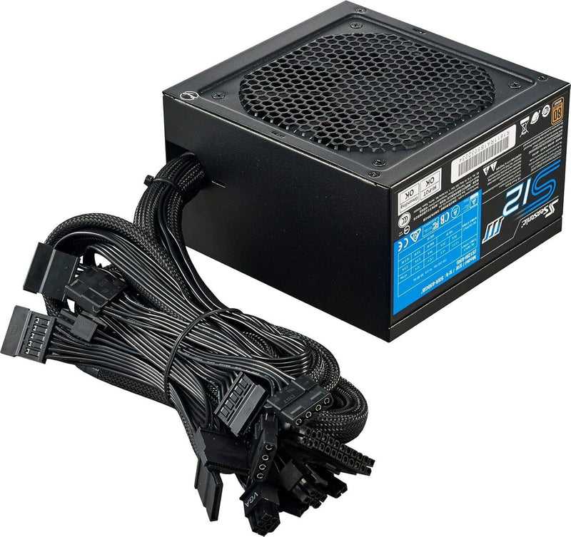 FUENTE DE PODER SEASONIC S12III 650W 80PLUS BRONZE MODULAR - ALTA EFICIENCIA Y FIABILIDAD