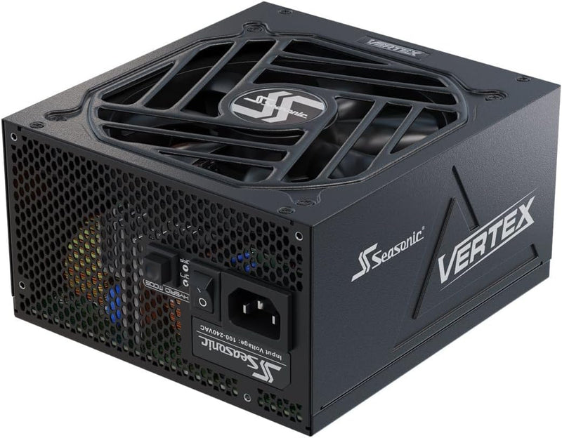 FUENTE DE PODER ATX3.0 SEASONIC VERTEX GX-1200W 80PLUS GOLD MODULAR CON COMPATIBILIDAD PCIE 5.0 (MODELO 12122GXAFS)