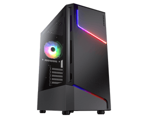 GABINETE GAMER MEDIA TORRE NEGRO NZXT H510 - COMPATIBLE CON MINI ATX, MICRO ATX, ATX - SOPORTE PARA 6 VENTILADORES - MODELO H510 ELITE