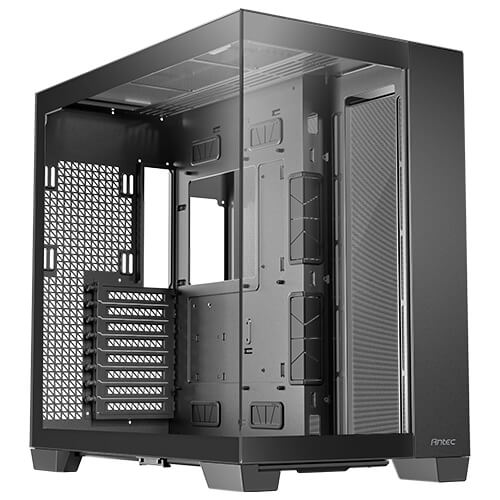 CAJA DE PC ANTEC C8 CONSTELLATION BK - DISEÑO ELEGANTE CON 2 VENTANAS DE VIDRIO TEMPLADO, PERFECTA PARA GAMERS Y ENTUSIASTAS DEL HARDWARE - 0-761345-10019-9