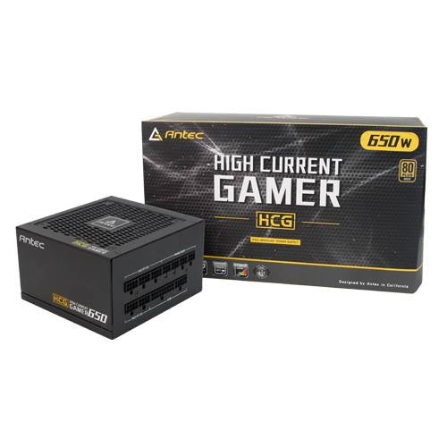 FUENTE DE PODER ANTEC - MODELO ATOM G650 EC 650W 80+ GOLD: ALTA EFICIENCIA Y RENDIMIENTO CON CERTIFICACIÓN 80+ GOLD, CÓDIGO DE FABRICANTE 0-761345-20041-7