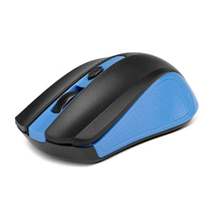 MOUSE INALÁMBRICO ÓPTICO GALOS | MODELO AZULCOLCOCA CON 4 BOTONES