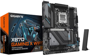 PLACA BASE ATX GIGABYTE X870 GAMING X WIFI7 AMD AM5 LGA 1718, DDR5, 4X M.2, PCIE 5.0, USB4, WIFI7, LAN 2.5GBE, CIERRE EZ-LATCH, GARANTÍA 5 AÑOS