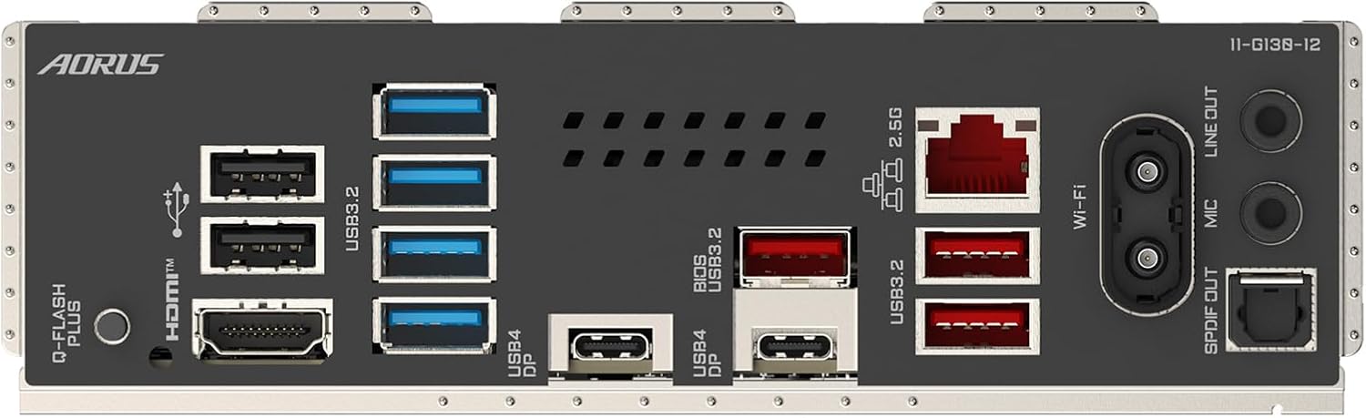 PLACA BASE GIGABYTE X870E AORUS PRO ICE - AMD AM5 LGA 1718, ATX, DDR5, 4X M.2, PCIe 5.0, USB4, WIFI7, LAN 2.5GbE, CIERRE EZ-LATCH, GARANTÍA DE 5 AÑOS