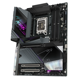 TARJETA MADRE GIGABYTE Z890 AORUS MASTER: ATX, DDR5, 5X M.2, PCIe 5.0, THUNDERBOLT 4, WIFI 7, 10GbE LAN, EZ-LATCH, INTEL CORE ULTRA (SERIES 2) LGA 1851