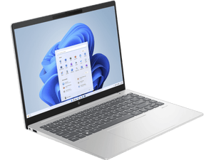 LAPTOP HP PAVILION PLUS 14-EW1000LA: PROCESADOR CORE i5, 512GB SSD, GRÁFICOS INTEL ARC, PLATA NATURAL, CÁMARA IR 5MP TNR, DISEÑO POLIÉSTER PVCY