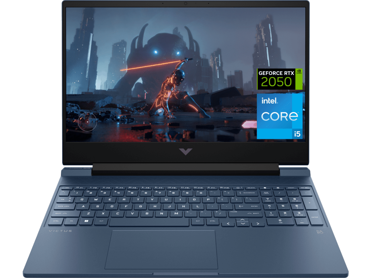 LAPTOP HP 15-FA1090LA: POTENCIA Y RENDIMIENTO CON INTEL CORE i5-12450H, 8GB RAM DDR4, 512GB SSD, NVIDIA RTX 2050 DE 4GB, PANTALLA FHD DE 15.6