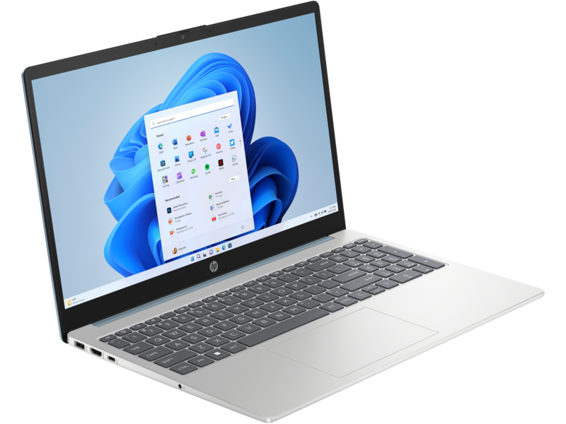 LAPTOP HP 15-FC0071LA: POTENCIA AMD R5 7520U, 8GB RAM DDR4, 512GB SSD, GRÁFICOS INTEGRADOS INTEL IRIS XE, WINDOWS 11, PANTALLA 15.6