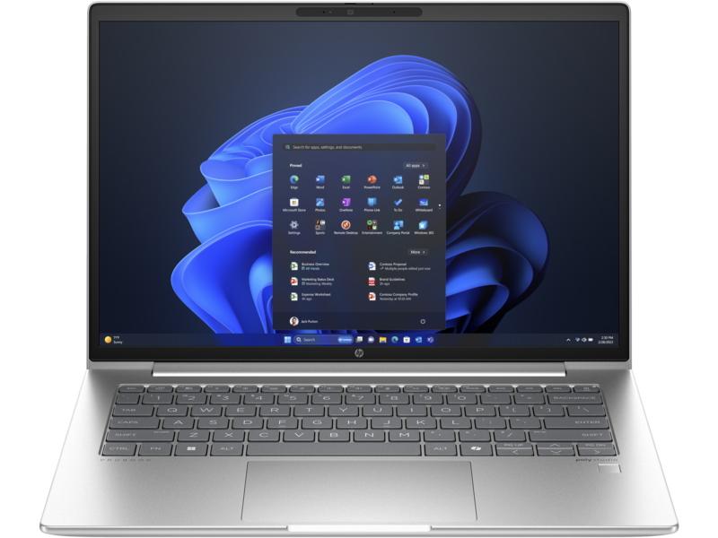 LAPTOP HP PROBOOK 440 G11 DE 14″ WUXGA IPS CON PROCESADOR INTEL CORE ULTRA 5 125U, 16GB RAM DDR5 Y 512GB SSD, WINDOWS 11 PRO, TECLADO EN ESPAÑOL, COLOR PLATA