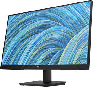 MONITOR HP V24V G5 FREESYNC DE 24 PULGADAS FHD VA, 75HZ, HDMI, MONTAJE VESA, CON BASE DOCZTORM - IDEAL PARA HOGAR Y NEGOCIOS